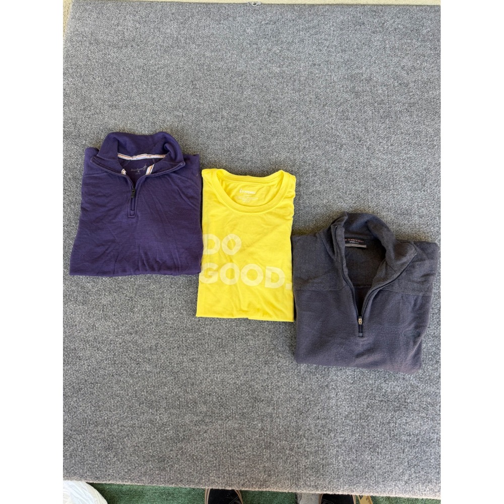 Icebreaker 100 merino wool Smartwool cotopaxy women's bundle lot of 3.
